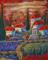 Art: Village D'Imagination Closeup 1 by Artist Virginia Kilpatrick