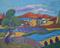 Art: Dancing Tree Villa by Kilpatrick by Artist Virginia Kilpatrick