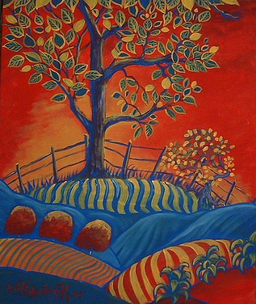 Art: The Tree by Kilpatrick by Artist Virginia Kilpatrick