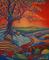 Art: Tree In Sunset by Artist Virginia Kilpatrick