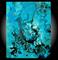 Art: Turquoise Ocean (sold) by Artist Amber Elizabeth Lamoreaux