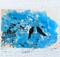 Art: Blue Granite Sky (sold) by Artist Amber Elizabeth Lamoreaux
