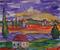 Art: Le Village by Artist Virginia Kilpatrick
