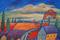 Art: Field House Road by Artist Virginia Kilpatrick