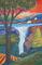 Art: Waterfall Landscape by Artist Virginia Kilpatrick