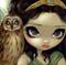 Art: Faces of Faery 127 Original Custom Painting by Artist Jasmine Ann Becket-Griffith