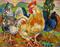 Art: Rooster by Artist Luda Angel