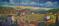Art: Tuscany Landscape With Poppies by Artist Virginia Kilpatrick