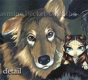 Detail Image for art Pixie Dogs