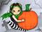 Art: A Truly Great Pumpkin by Artist Jasmine Ann Becket-Griffith
