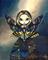 Art: Moth Queen:  Acherontia Atropos  by Artist Jasmine Ann Becket-Griffith