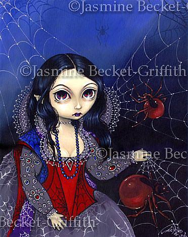 Art: Queen Arachne by Artist Jasmine Ann Becket-Griffith
