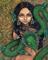 Art: Priestess of Quetzalcoatl by Artist Jasmine Ann Becket-Griffith