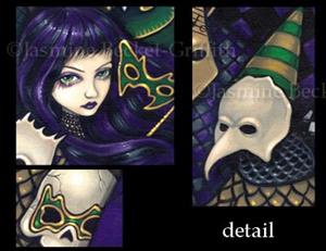 Detail Image for art Dark Mardi Gras