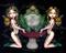 Art: Magnificent Frog King by Artist Jasmine Ann Becket-Griffith