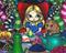 Art: Alice and the Dormouse by Artist Jasmine Ann Becket-Griffith