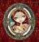 Art: Seashell Beauty - framed original painting by Artist Jasmine Ann Becket-Griffith