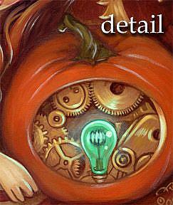 Detail Image for art A Clockwork Pumpkin
