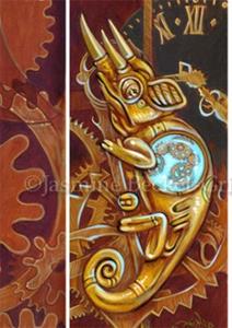 Detail Image for art Steampunk Carousel