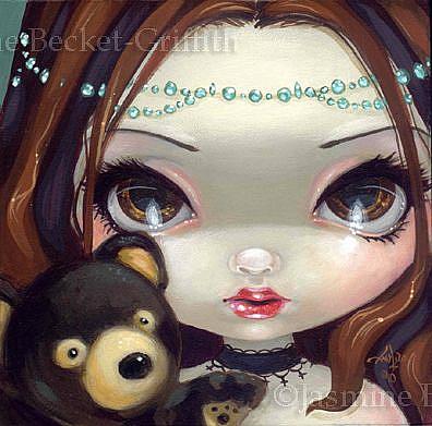 Art: Faces of Faery #69 - Custom Painting Finished! by Artist Jasmine Ann Becket-Griffith