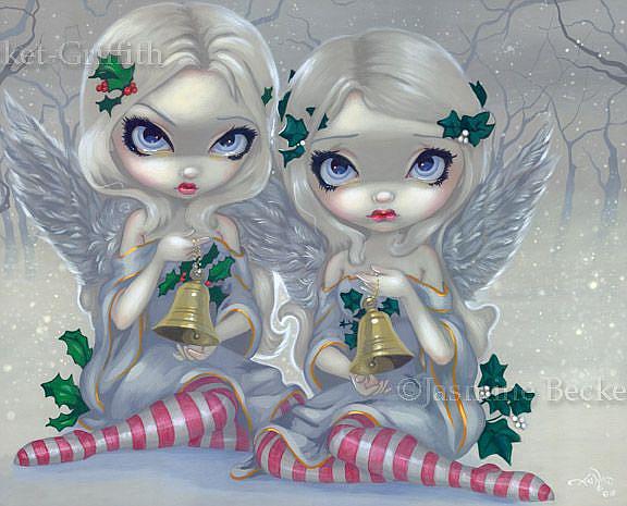 Art: The Holly and the Ivy by Artist Jasmine Ann Becket-Griffith