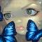 Art: Faces of Faery 125 Original by Artist Jasmine Ann Becket-Griffith