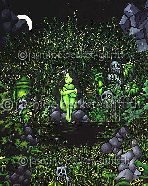 Art: Wood Nymph by Artist Jasmine Ann Becket-Griffith