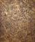 Art: Abstract Patterns Four Gold Relief by Artist Virginia Kilpatrick