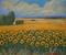 Art: Sunflower Stand by Artist Virginia Kilpatrick