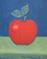 Art: Big Red Apple by Artist Virginia Kilpatrick