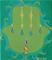 Art: Hamsa 5 by Artist Michelle  Oravitz