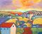 Art: Golden Glow Fauve by Artist Virginia Kilpatrick