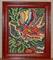 Art: Framed Abstract Dragon Slayer by Artist Virginia Kilpatrick
