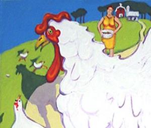 Detail Image for art Chicken Big Detail Image for art Chicken Big