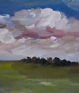 Detail Image for art Blushed Clouds Detail Image for art Blushed Clouds