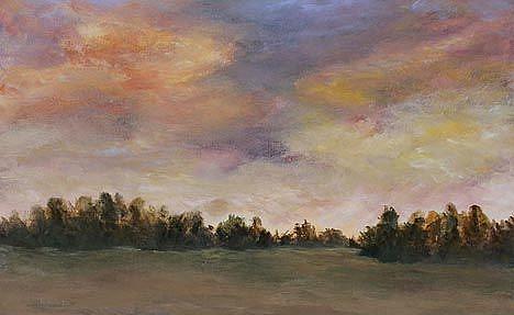Art: Morning Hues by Artist Windi Rosson