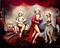 Art: A Little Golden Girls Burlesque by Artist Doe-Lyn