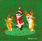 Art: Dancing With Santa by Artist paintedbyevie