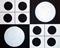 Art: Abstract in Black and White #1 by Artist Shirley Inocent