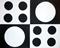Art: Abstract in Black and White #1 (v2) by Artist Shirley Inocent