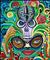 Art: Mardi Gras Magic by Artist Laura Barbosa