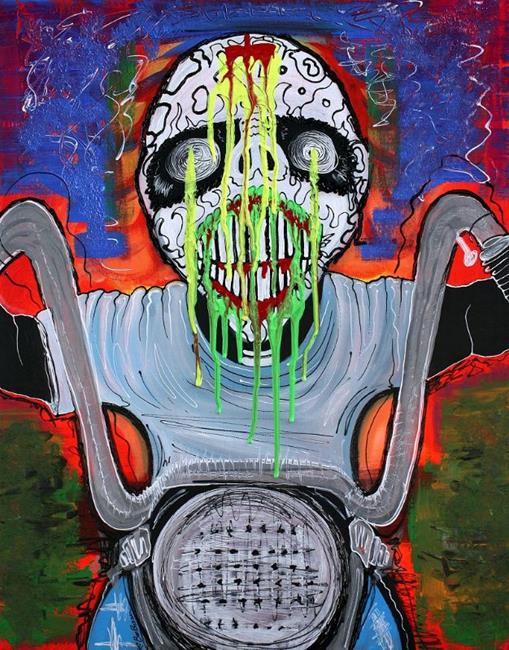 Art: Ride Of The Dead by Artist Laura Barbosa