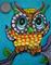 Art: Little Owl by Artist Laura Barbosa