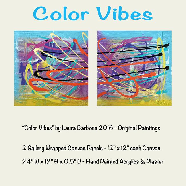 Art: Color Vibes by Artist Laura Barbosa