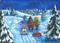 Art: Been Sledding by Artist paintedbyevie