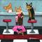 Art: Hot Babe in Corgi Skirt by Artist paintedbyevie