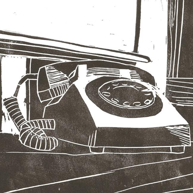 Art: The Phone by Artist Aimee L. Dingman