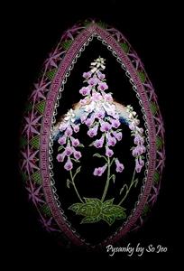 Detail Image for art Foxglove Digitalis Detail Image for art Foxglove Digitalis