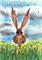 Art: HAPPY EASTER CARD H2563 by Artist Dawn Barker