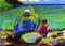 Art: Fishing with Grandpa by Artist Jennifer Lommers